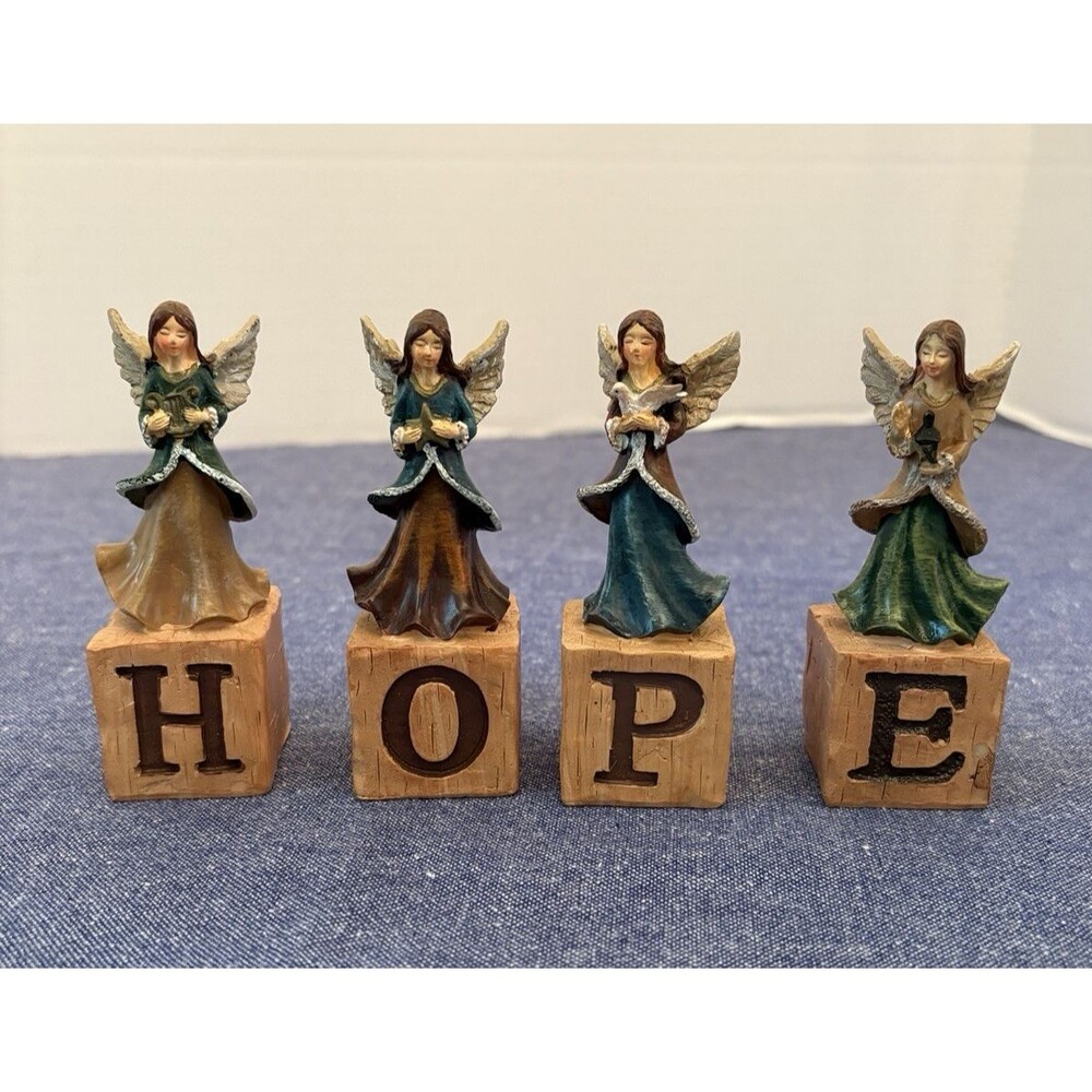 St. Nicholas Square Angel Holiday Hope Blocks